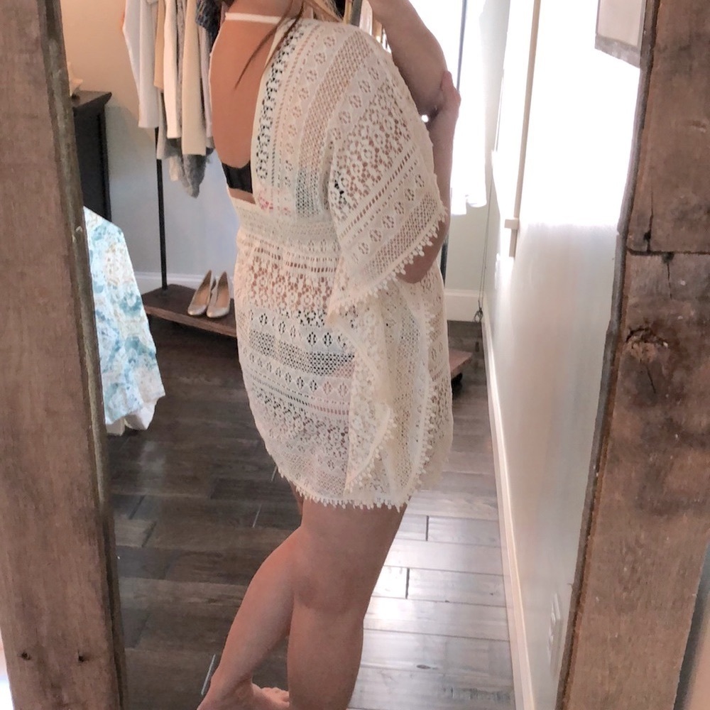 Xhilaration medium flirty boho swim cover up - Picture 3 of 3